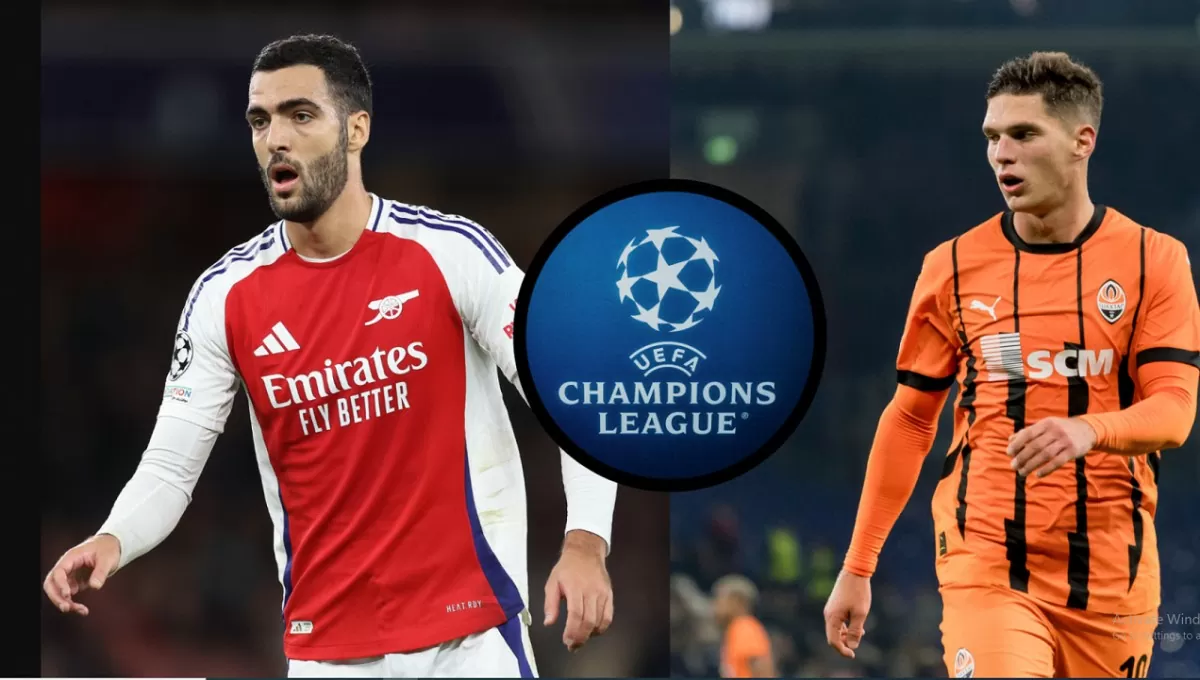 Arsenal và Shakhtar Donetsk tại Champions League